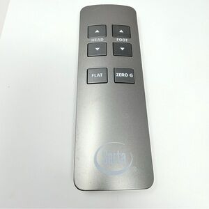 Serta OEM Adjustable Bed 6 Button Silver Remote WKZ-RF258G JLDK.27.09.03 Working